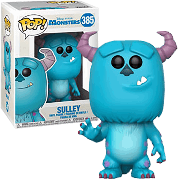 Sulley Pop Vinyl Figure - Pop Disney Monsters Inc Sulley Clipart (600x600), Png Download
