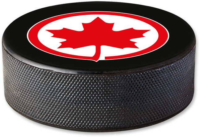 Custom Hockey Puck - Emblem Clipart (1300x820), Png Download