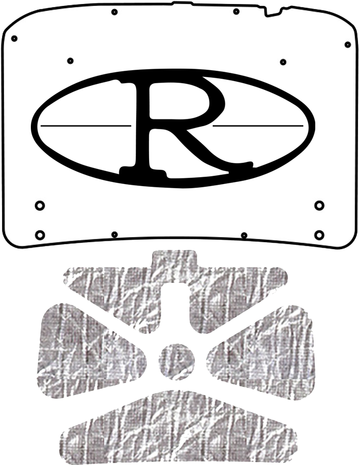 Trunk Cover Kit 1963-65 Buick Riviera L1 - Illustration Clipart (745x953), Png Download