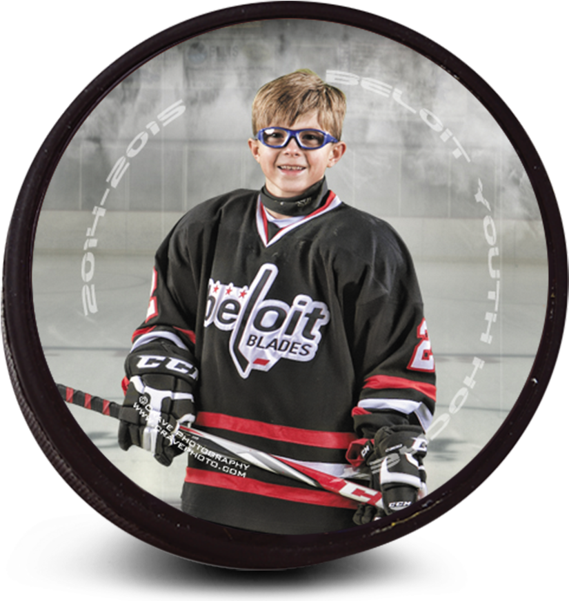 College Ice Hockey Clipart (900x900), Png Download