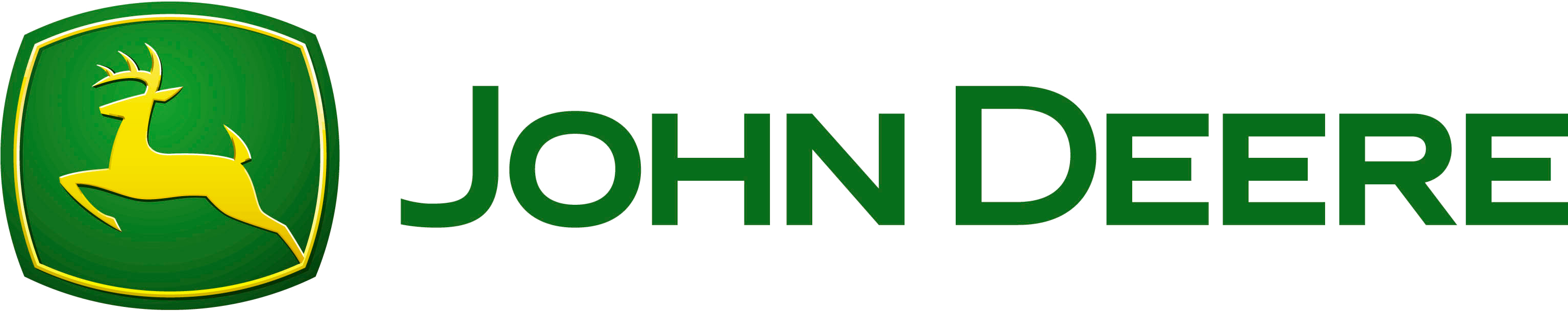 John Deere Logo Png Transparent - Transparent John Deere Logo Png Clipart (3246x720), Png Download