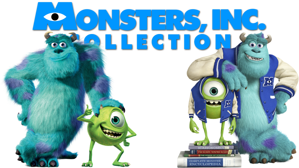 Collection Image - Monster Inc Cartoon Characters Clipart (1000x562), Png Download