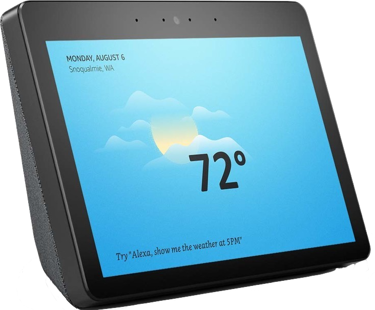 $229 At Amazon - Amazon Echo Show Transparent Clipart (732x606), Png Download