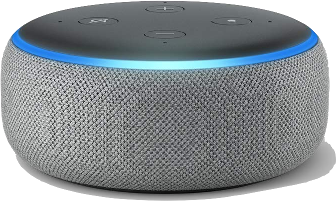 Echo - Dot - Assistant - Amazon Alexa - Coffee Table Clipart (723x498), Png Download
