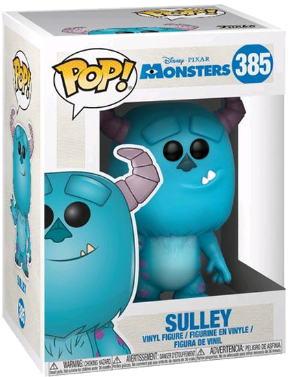 Sulley Pop Vinyl Figure - Funko Pop Sulley 385 Clipart (600x600), Png Download