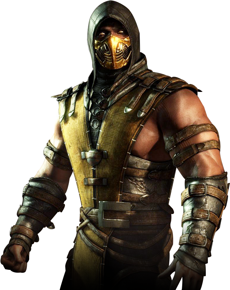 Scorpion Mortal Kombat X Png Clipart (846x1000), Png Download