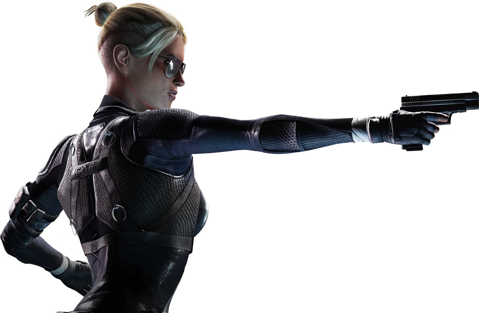 Loading Screen Render - Mortal Kombat X Cassie Cage Png Clipart (1548x1013), Png Download