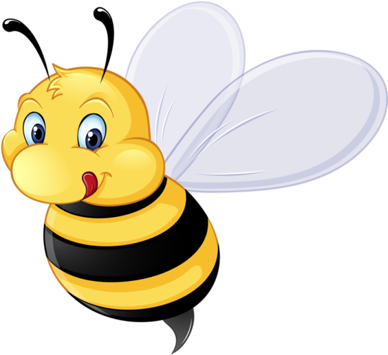Jpg Stock Abeilles Abelha Png Bees Pinterest And Abeillesabejaabelhapng - Bienchen Clipart Transparent Png (600x585), Png Download
