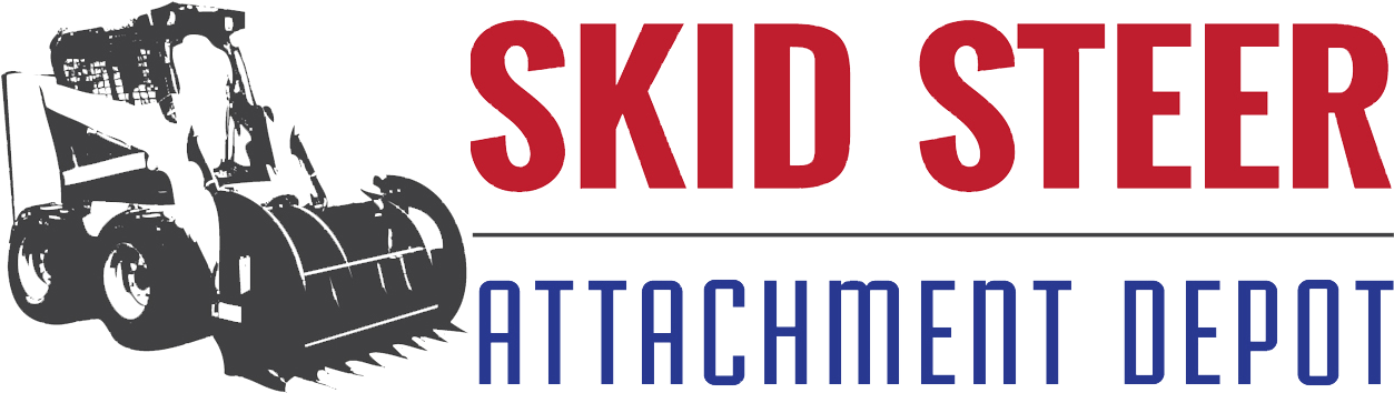 Skid Steer Attachment Depot - - Kamen Steel Clipart (1280x387), Png Download