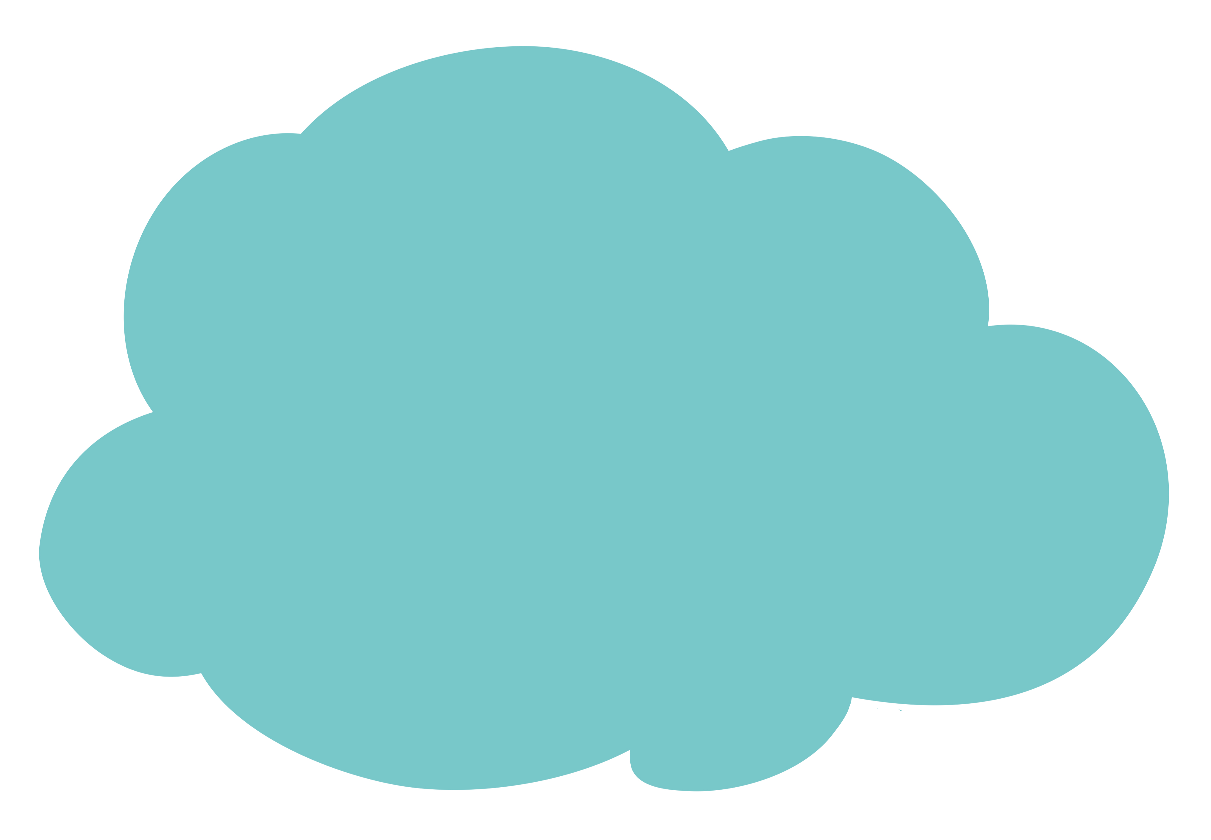 Think Bubble Clipart (4068x2831), Png Download