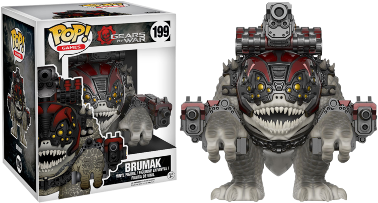 Gears Of War - Funko Pop De Gears Of War Clipart (768x425), Png Download