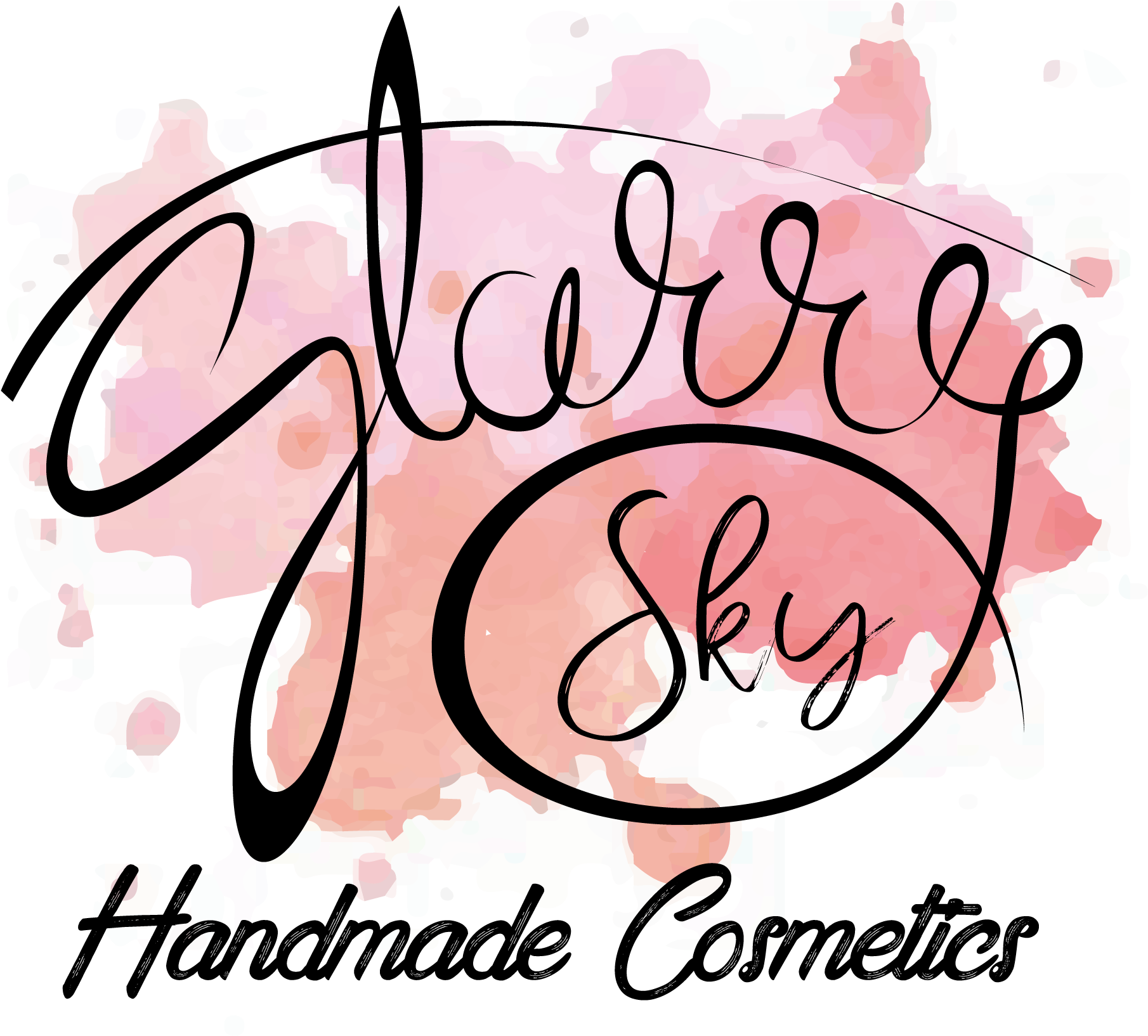 Starry Sky Handmade Cosmetics - Calligraphy Clipart (1810x1634), Png Download