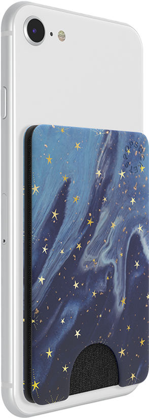 Popwallet Blue Starry Skies - Popwallets Clipart (1000x1000), Png Download