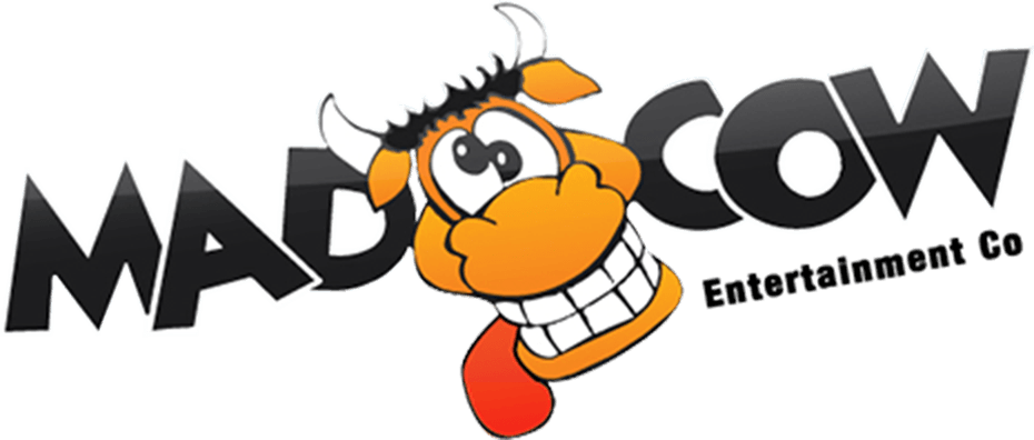 Mad Cow Logo Clipart (930x396), Png Download