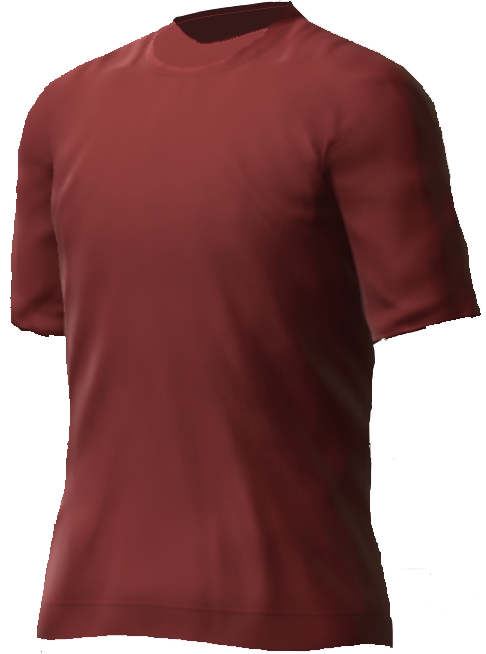Maroon T-shirt Png - Active Shirt Clipart (486x654), Png Download