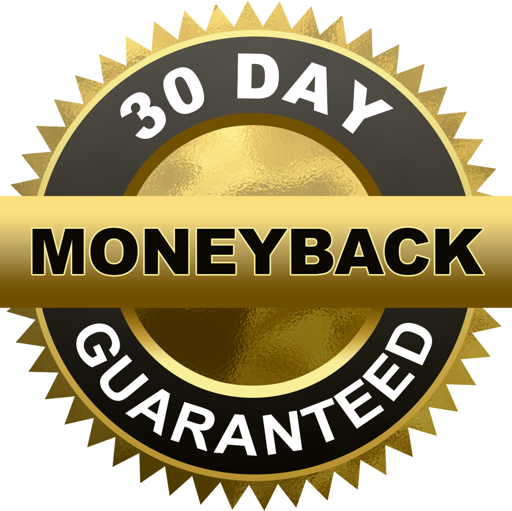 30 Day Money Back Guarantee Cut Out - Money Back Guarantee Seal Clipart (1006x1005), Png Download