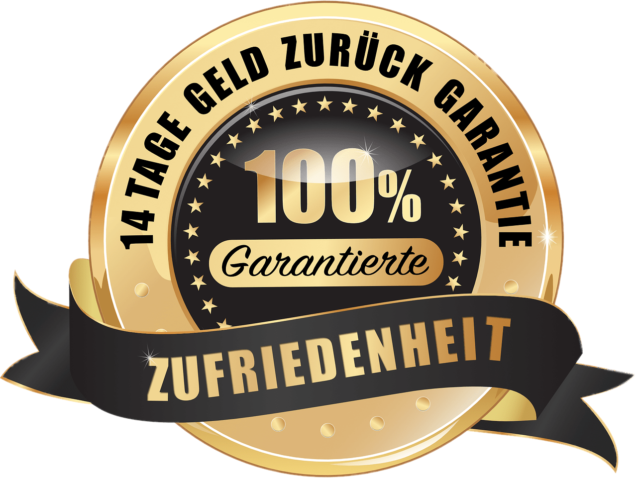 Download Money Back Guarantee German Transparent Png - Geld Zurück Garantie Clipart (1280x961), Png Download