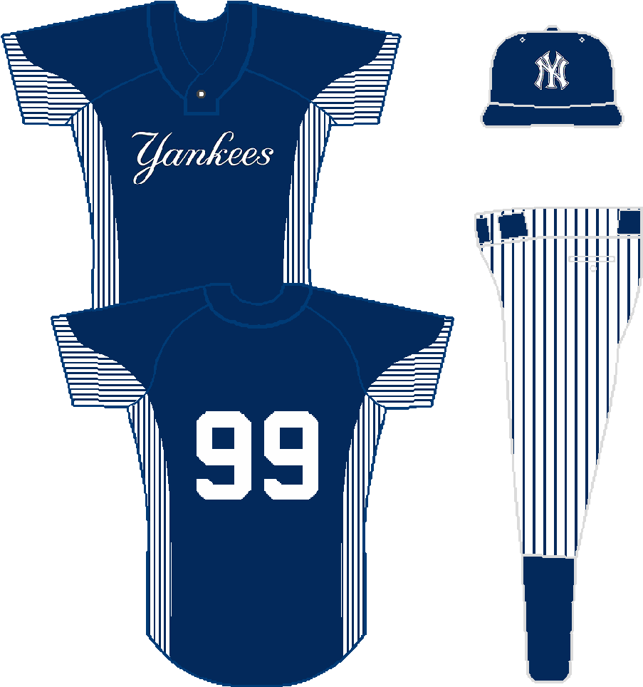Yankees - Logos And Uniforms Of The New York Yankees Clipart (1021x1001), Png Download