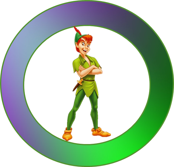 Peter Pan Toppers Or Free Printable Candy Bar Labels - Wendy Png Peter Pan Clipart (583x560), Png Download