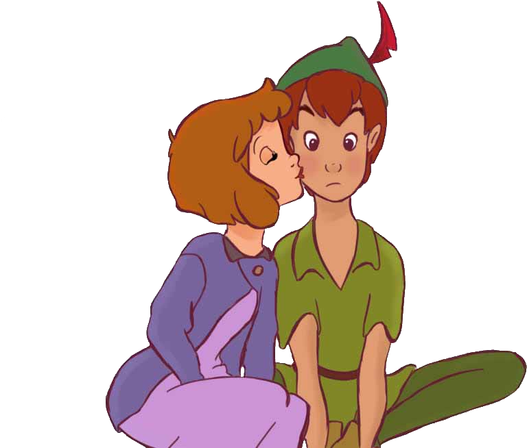 Jane Images Jane And Peter Hd Wallpaper And Background - Peter Pan And Jane Fan Art Clipart (849x703), Png Download