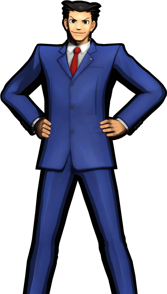 Phoenixwright Ultimate Mvc3 Full Victory - Marvel Vs Capcom 3 Phoenix Wright Png Clipart (1024x1024), Png Download