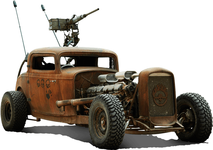 Mad Max, Fury Road - Mad Max Fury Road Elvis Clipart (1600x1100), Png Download