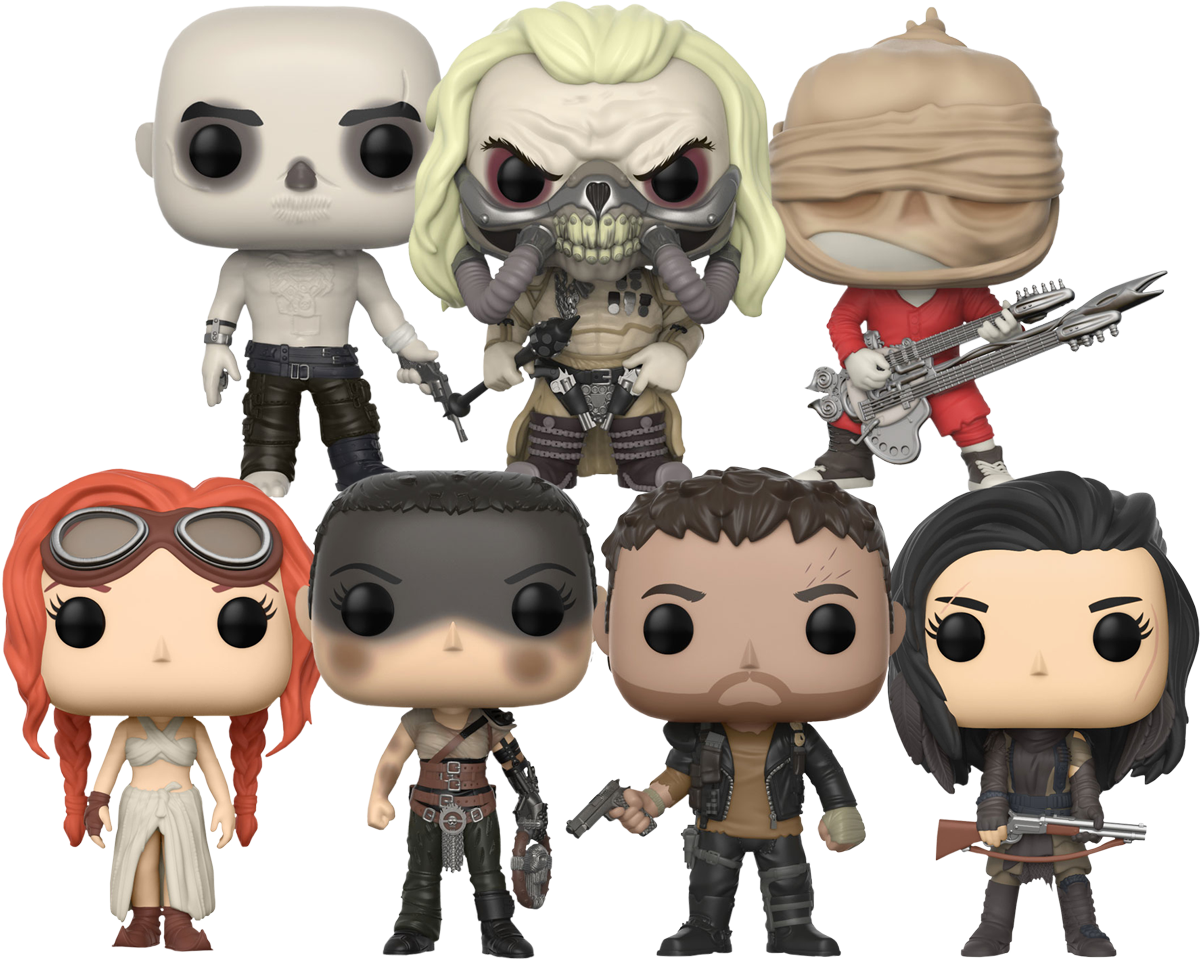 Mad - Mad Max Fury Road Funko Pop Clipart (1200x959), Png Download
