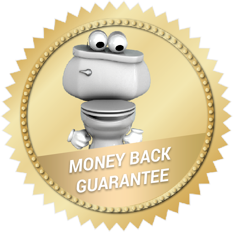 Your Automatic 30 Day Money Back Guarantee - Gold Seal Vector Png Clipart (900x900), Png Download