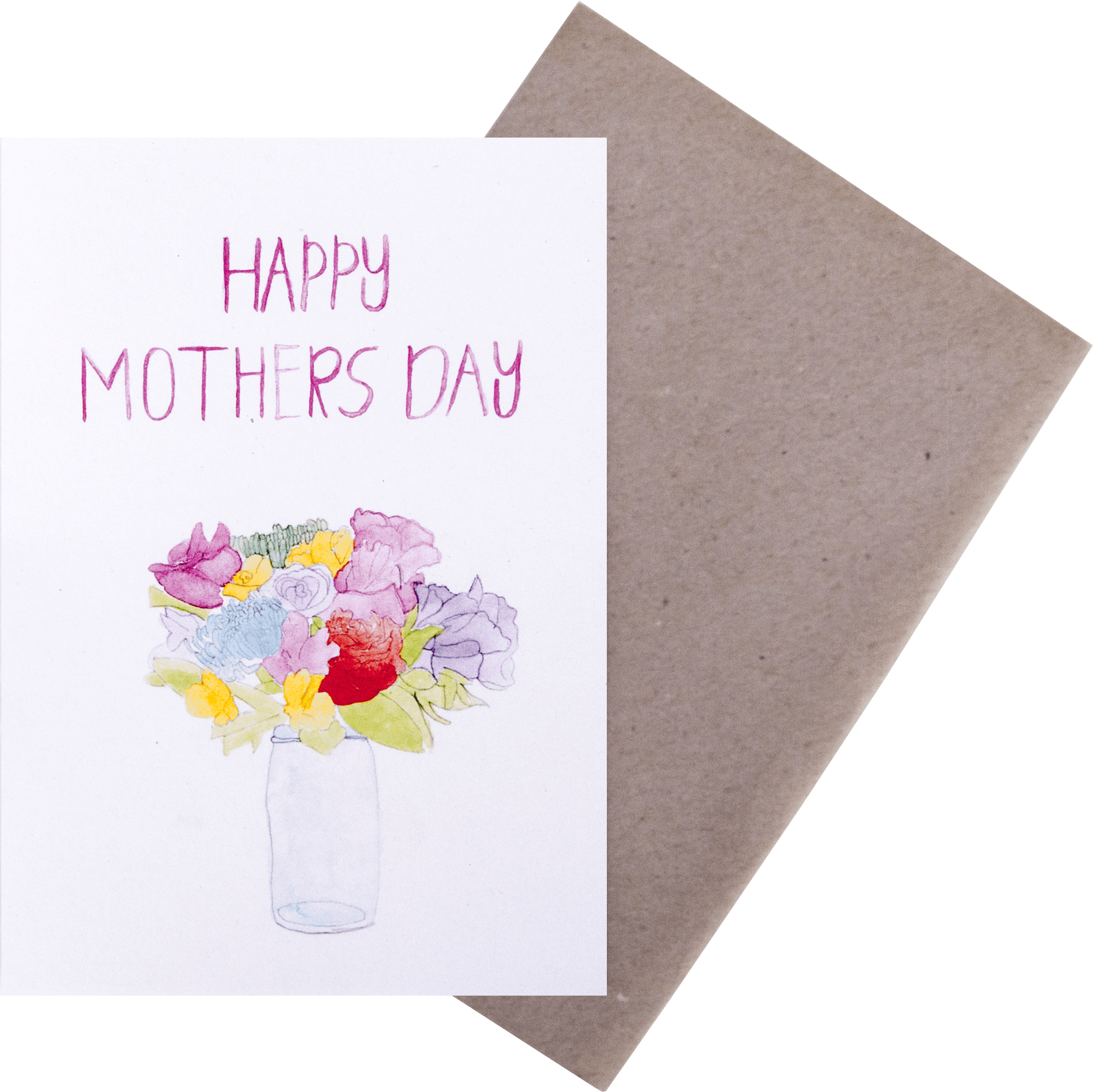 Happy Mothers Day - Greeting Card Clipart (2336x2334), Png Download