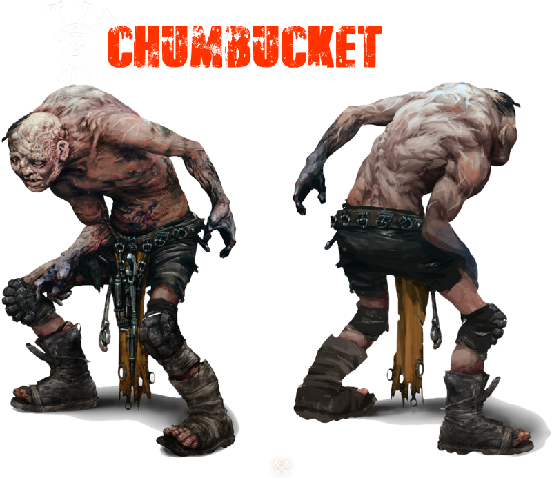 Before Meeting Max, Chumbucket Was A Black-finger, - Mad Max Game Render Clipart (812x705), Png Download