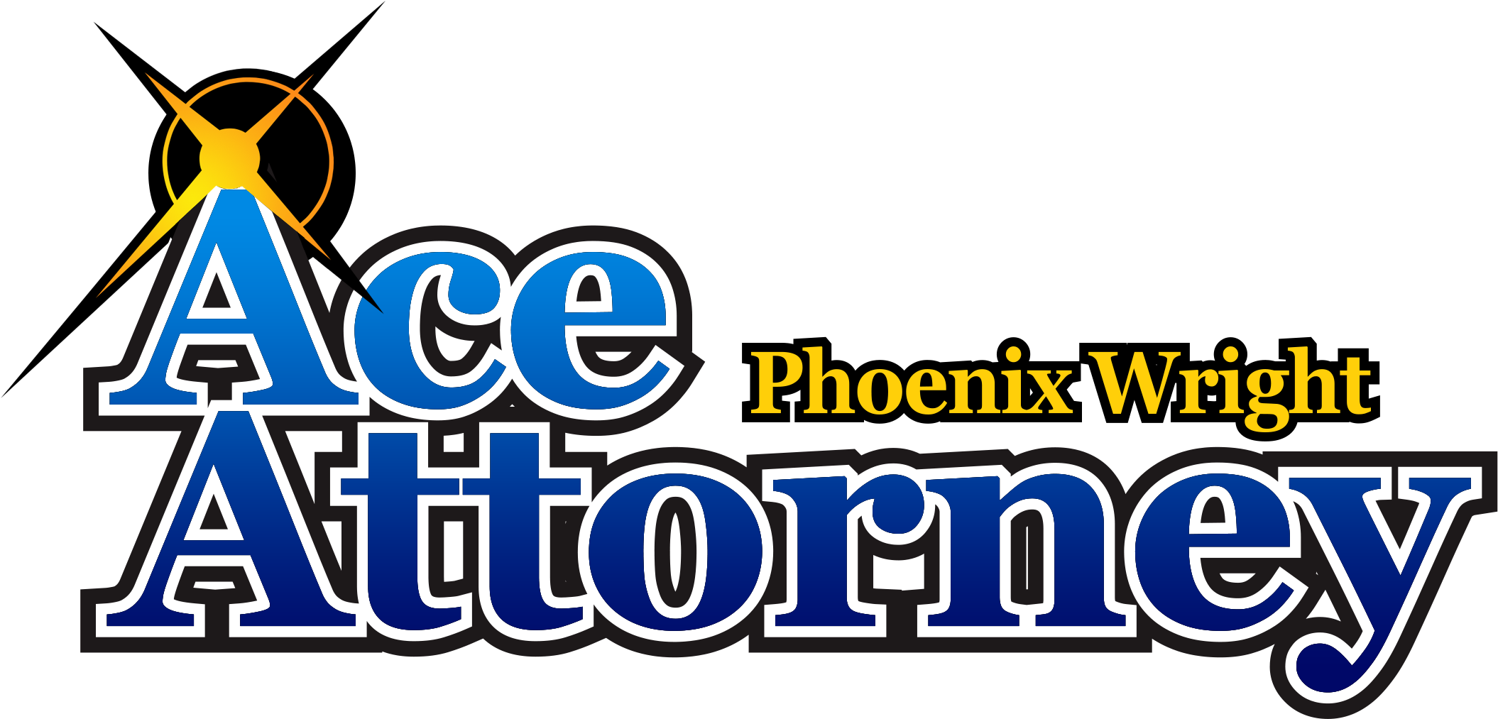 Highpoweredart Ace Attorney Logo Hd Recreation By Highpoweredart - Phoenix Wright: Ace Attorney - Dual Destinies Clipart (2110x1013), Png Download