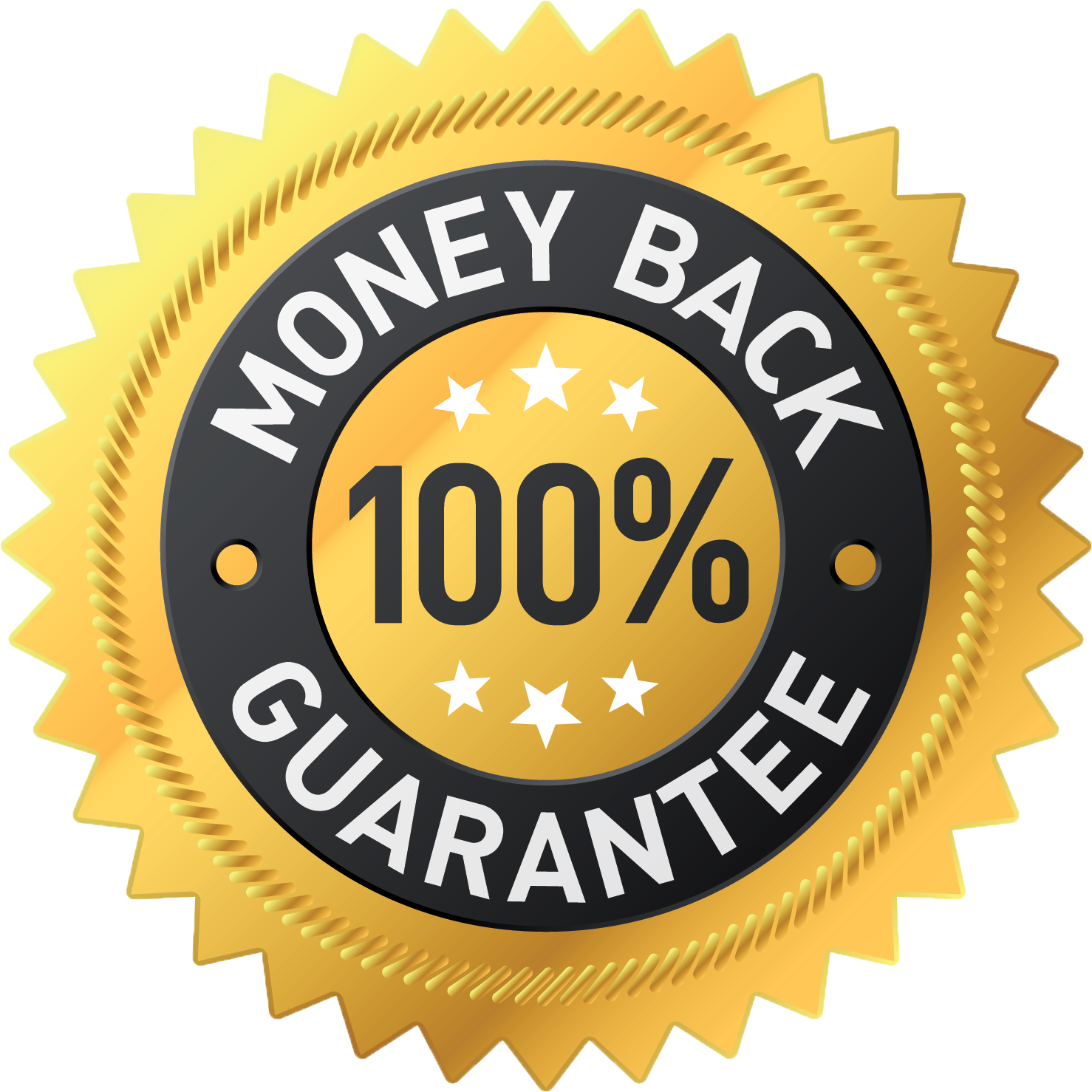 Get Pmp Certified Or Your Money-back, Guaranteed - Label Clipart (1478x1478), Png Download
