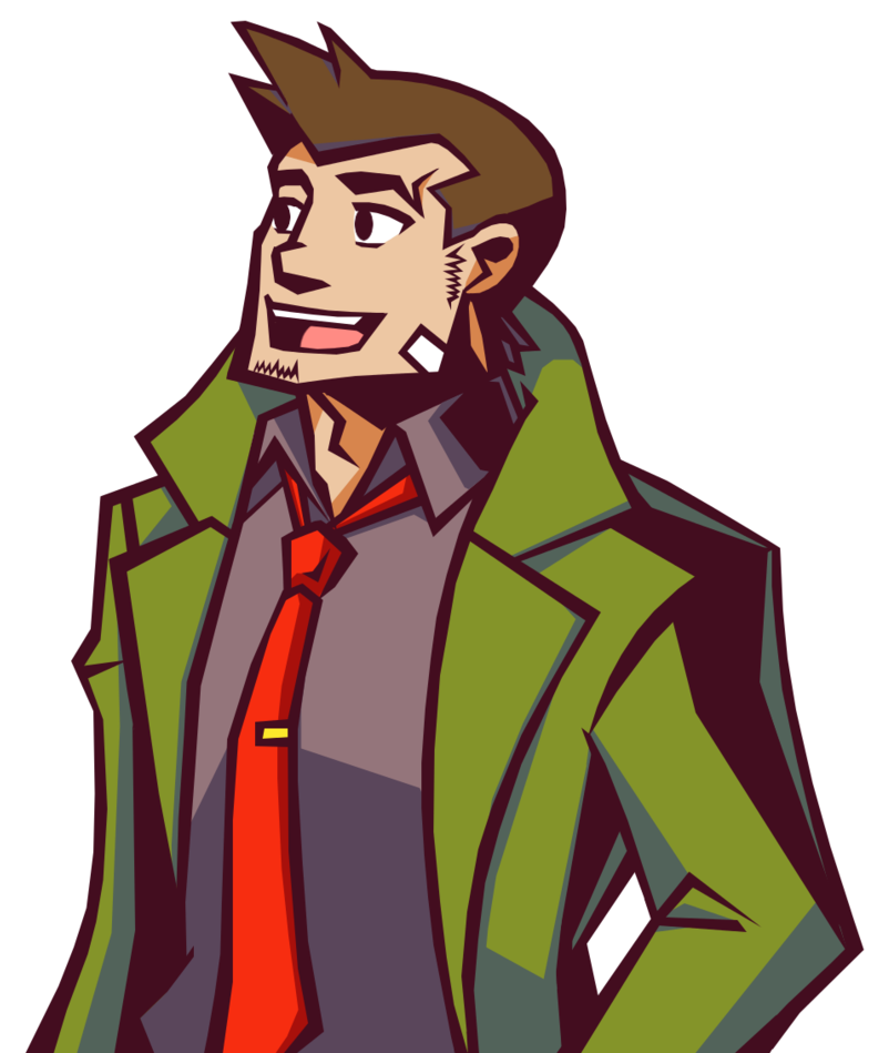 Ace Attorney Apollo Justice - Ghost Trick: Phantom Detective Clipart (830x963), Png Download