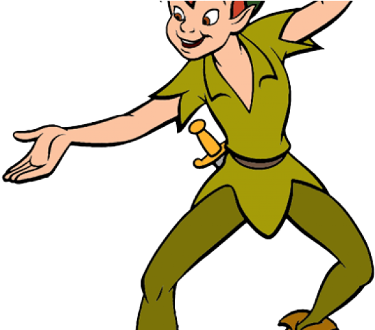 Peter And Wendy Cartoon Clipart (640x480), Png Download