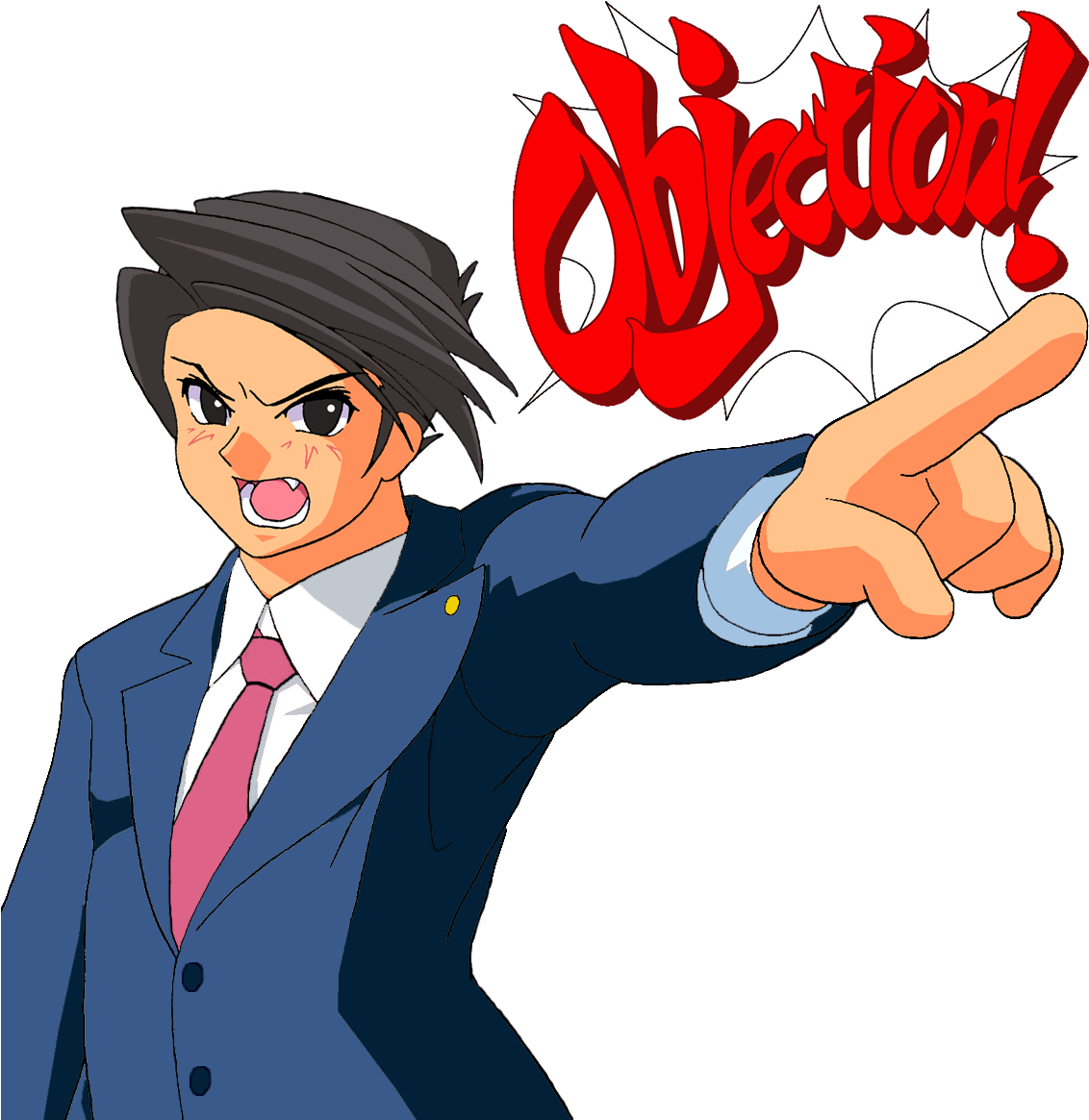 Aceattorney - Battler Ushiromiya Clipart (1281x1164), Png Download