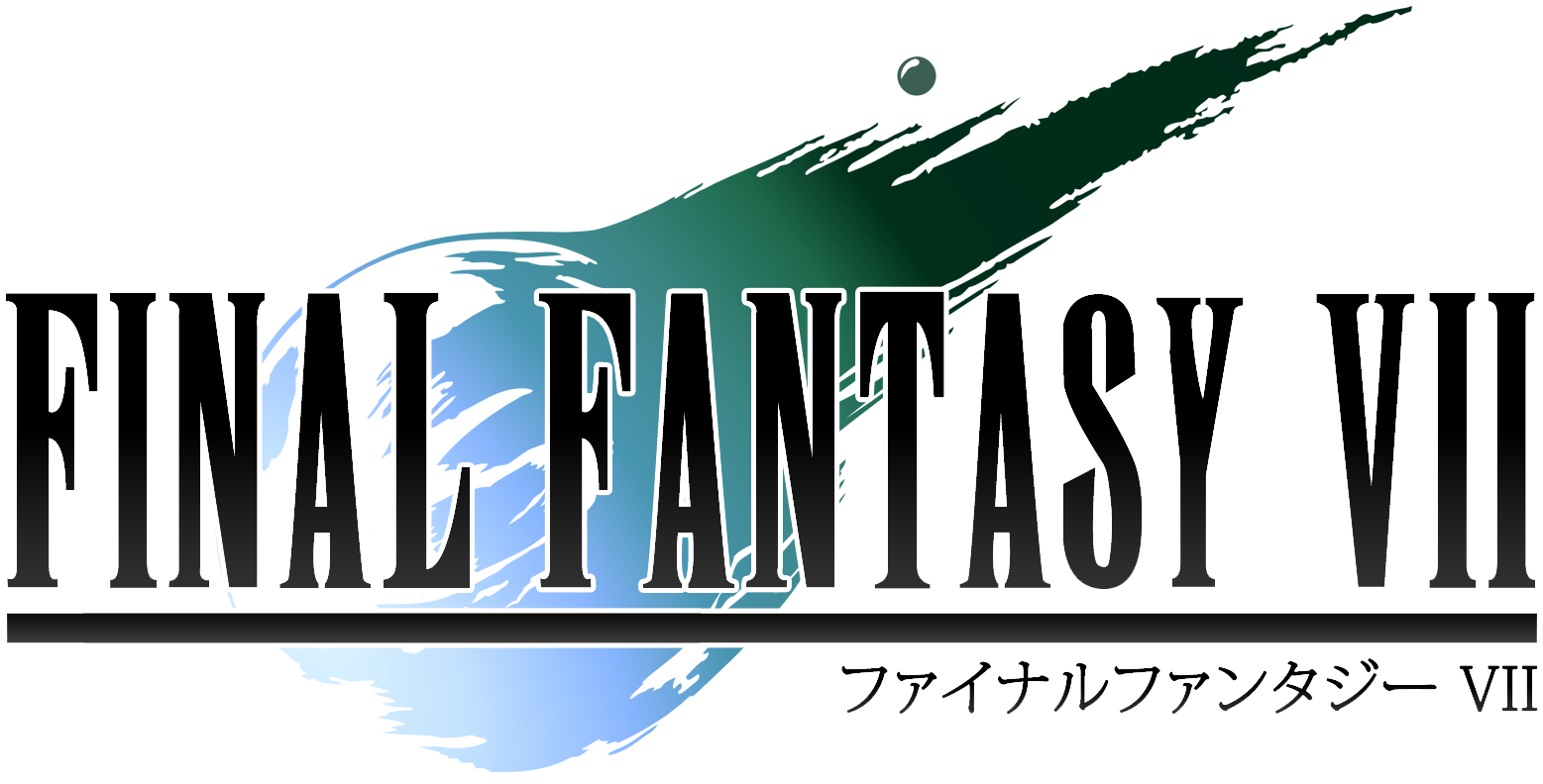 Ff Viiffvii Logo With White - Final Fantasy 7 Icon Clipart (1660x878), Png Download