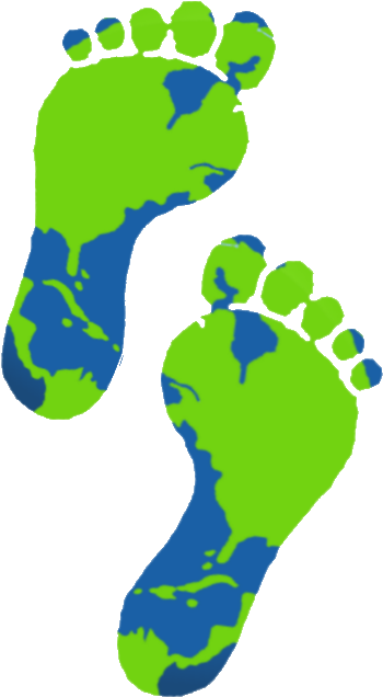 Montessori Footprints Learning Center - Earth Clipart - Png Download (506x712), Png Download