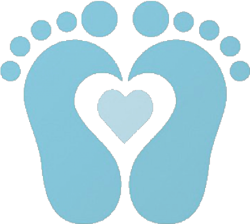 Footprint Clipart Footsteps - Welcome Home Baby Girl - Png Download (640x480), Png Download