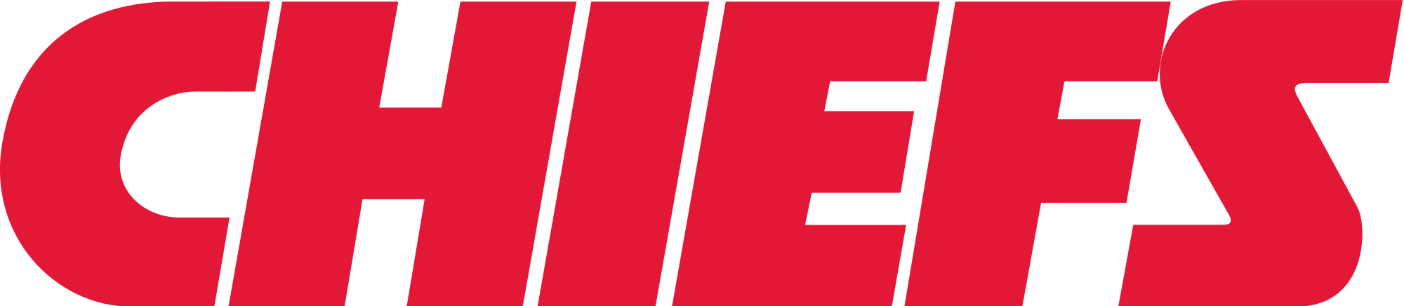 Kansas City Chiefs Wordmark Clipart (1280x279), Png Download