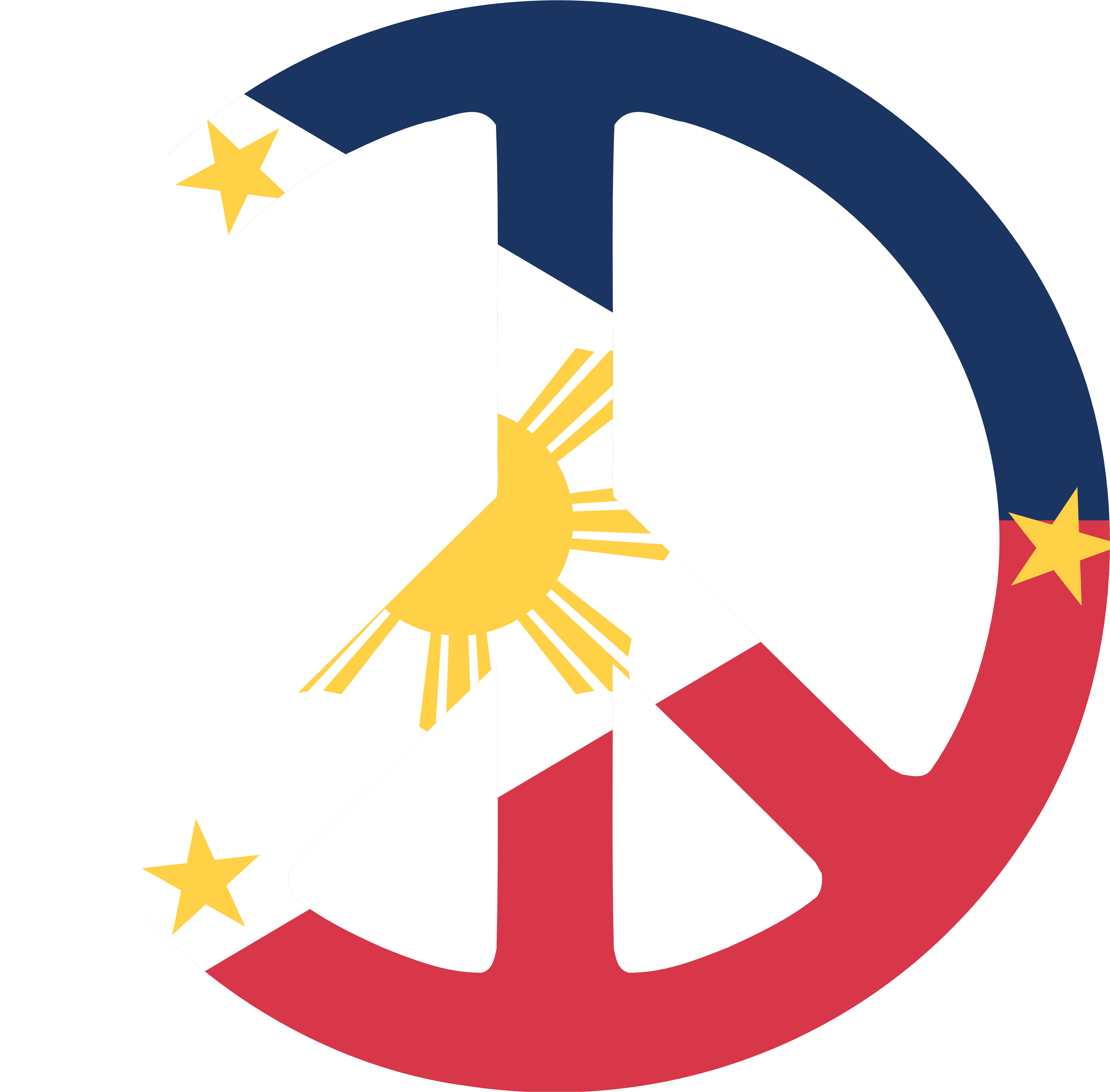 Png Library Flag Of The Philippines Peace Symbols Clip - Philippine Flag Look Alike Transparent Png (4444x4444), Png Download