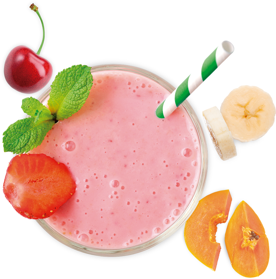 3 - Strawberry Split - Berry Clipart (955x965), Png Download