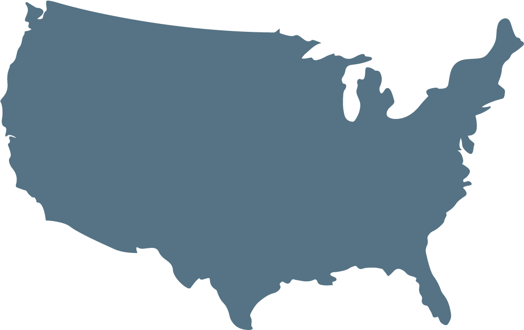 Us Map Outline - Dodge City On Map Clipart (1083x690), Png Download