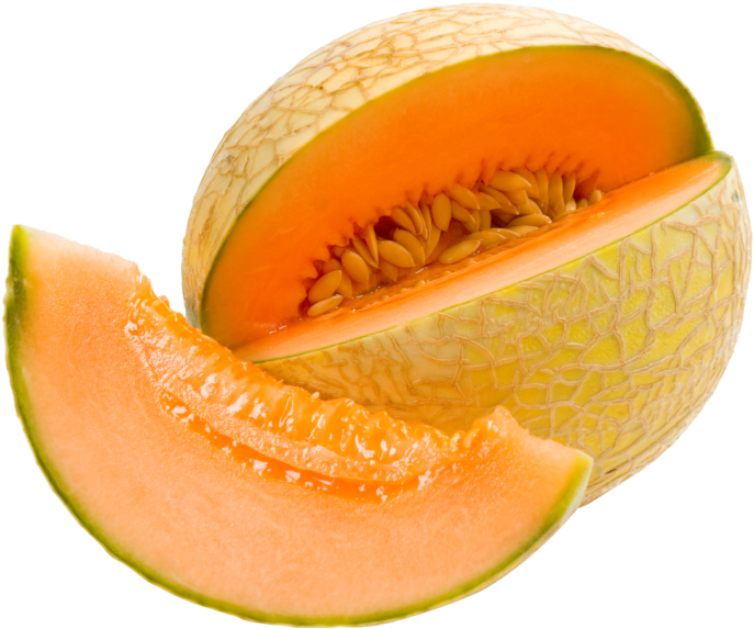 Cantaloupe Png - Kharbuja In English Clipart (800x674), Png Download