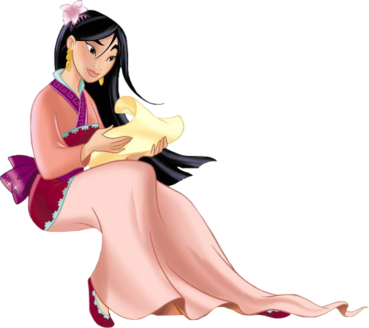 Mulan Disney Render Clipart (750x668), Png Download