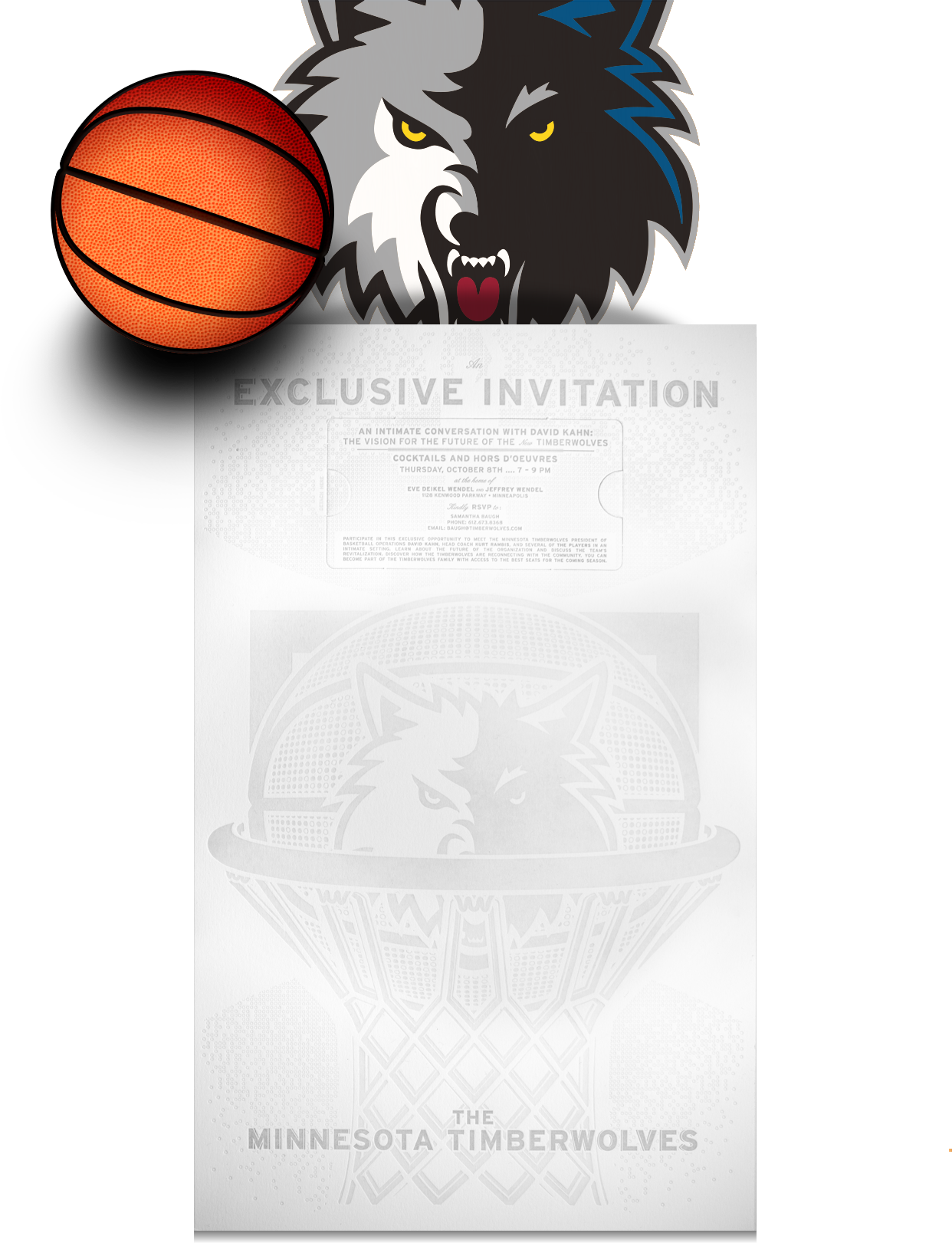 Minnesota Timberwolves Letterpres Poster - Minnesota Timberwolves Logo Png Clipart (1242x1621), Png Download