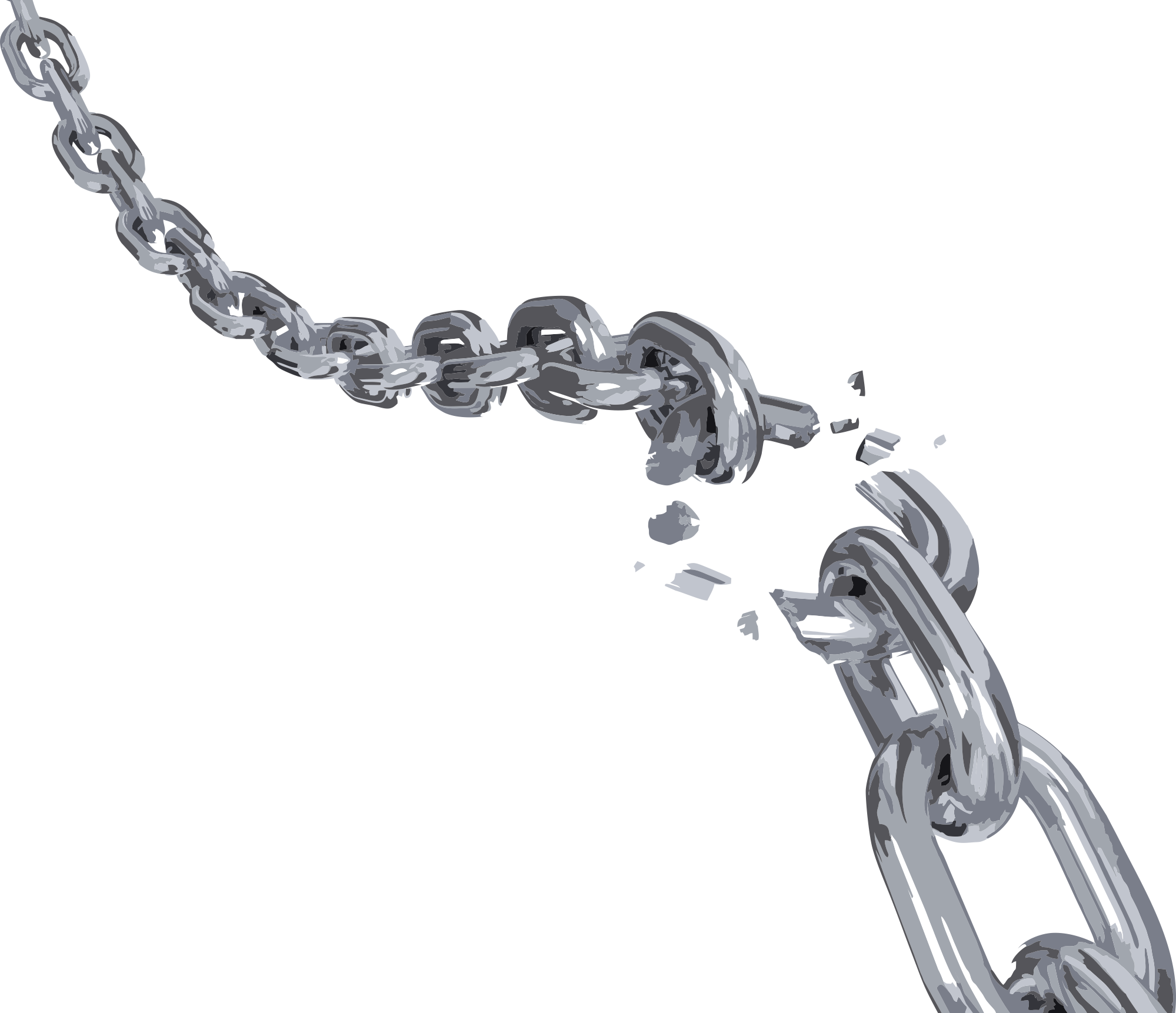 Supply Chain Risk Management Business Photography - Transparent Broken Chain Png Clipart (1999x1722), Png Download