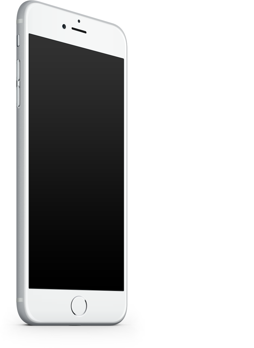 White Iphone Png - White Apple I Phone 7 Clipart (1194x1179), Png Download