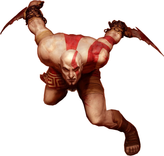 Conan Kratos - God Of War 3 Clipart (698x676), Png Download