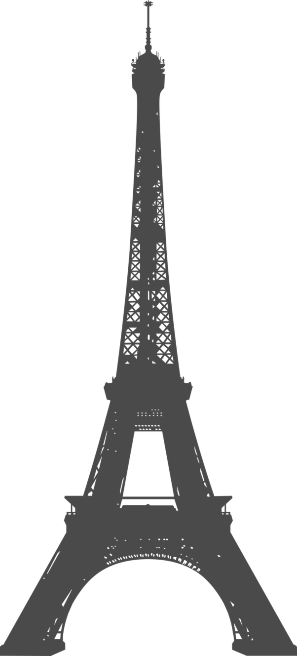 Torre Eiffel Png - Eiffel Tower Clipart (602x1328), Png Download