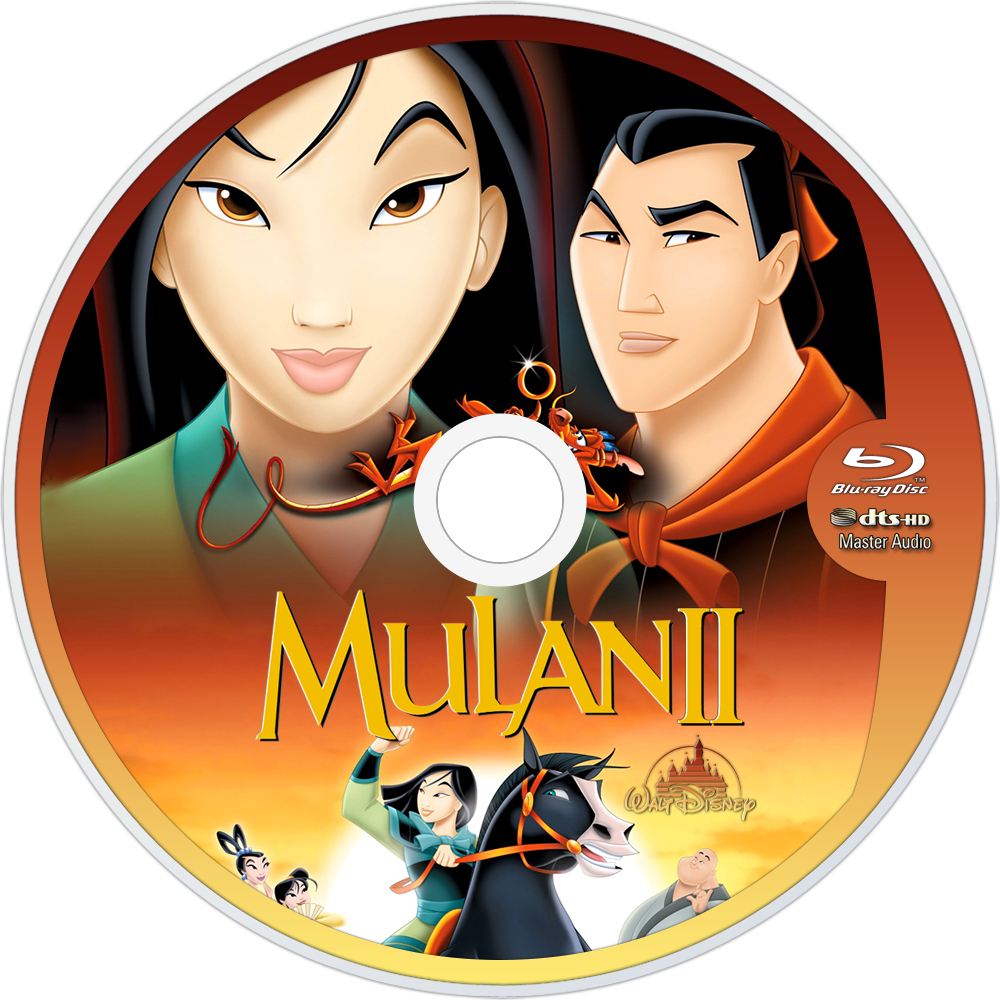 Mulan Ii Bluray Disc Image - Mulan 2 Movie Poster Clipart (1000x1000), Png Download